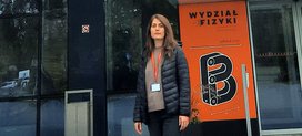 Galeria-Wizyta dr Mehri Davtalab w Instytucie Geofizyki, Wydział Fizyki UW