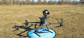 Galeria-Loty testowe nowego drona na Polu Mokotowskim 11.03.2022, Laboratorium Transferu Radiacyjnego