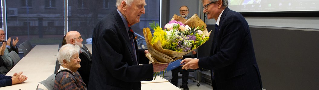 photo-Prof. Krzysztof Haman's 90th birthday jubilee